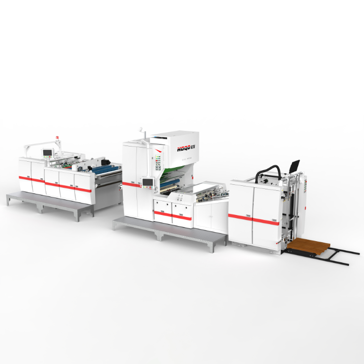 Macchina di laminazione automatica per la rimozione della polvere con coltello a catena