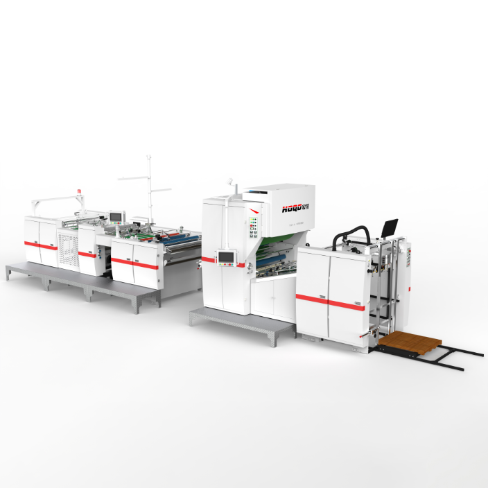 Macchina laminatrice automatica per goffratura verticale