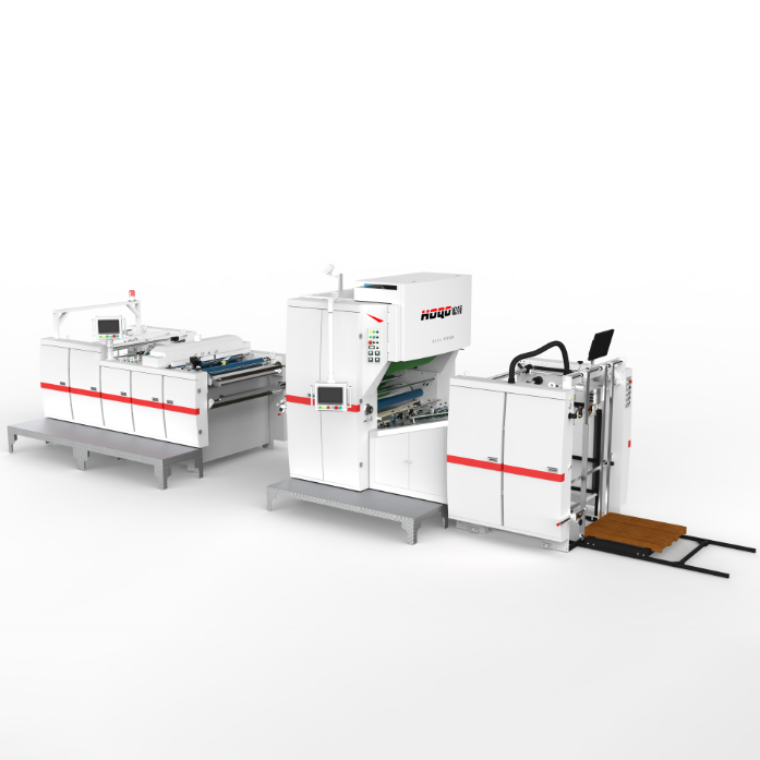 Laminatrice verticale automatica a coltello caldo