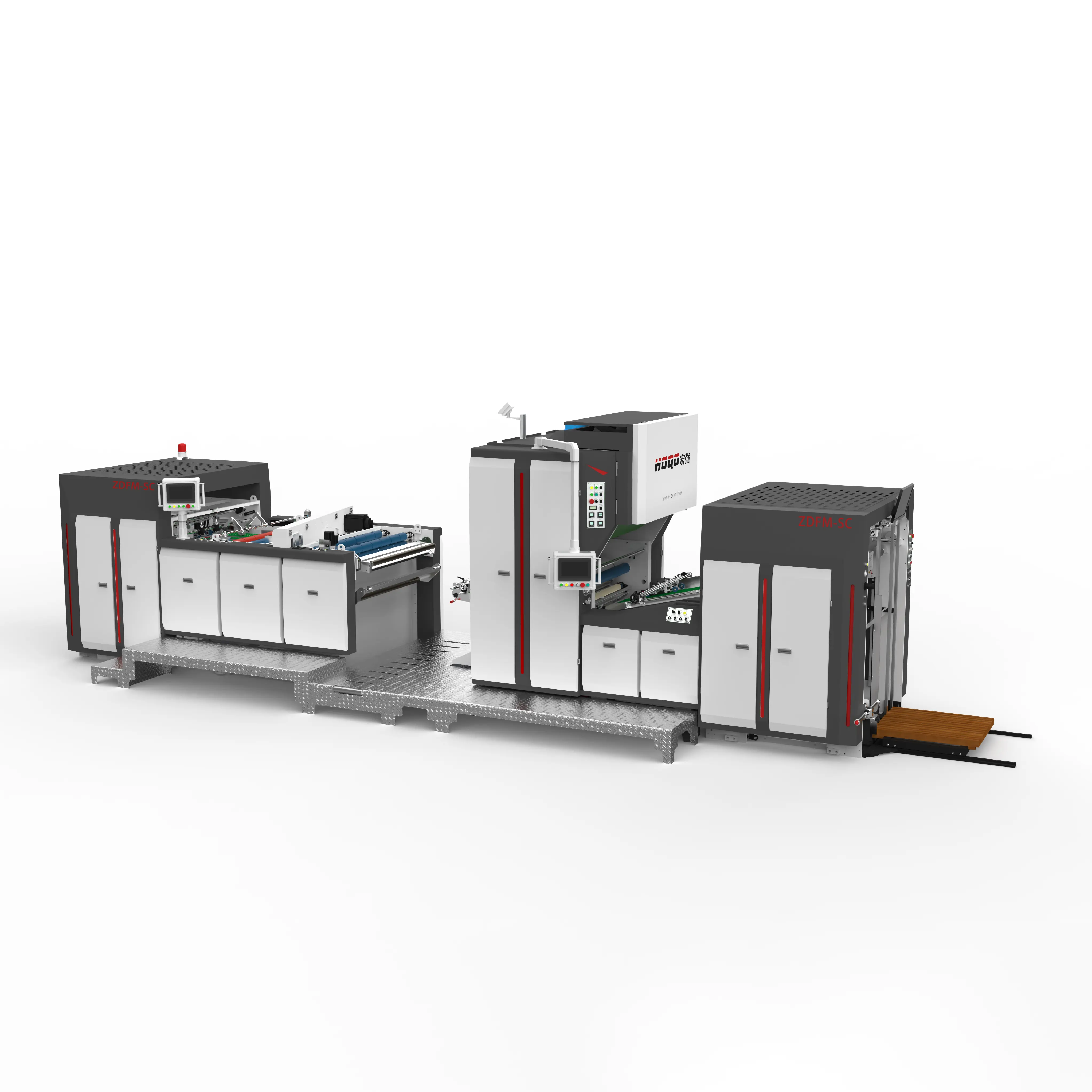 Macchina di laminazione intelligente con coltello a catena Servo