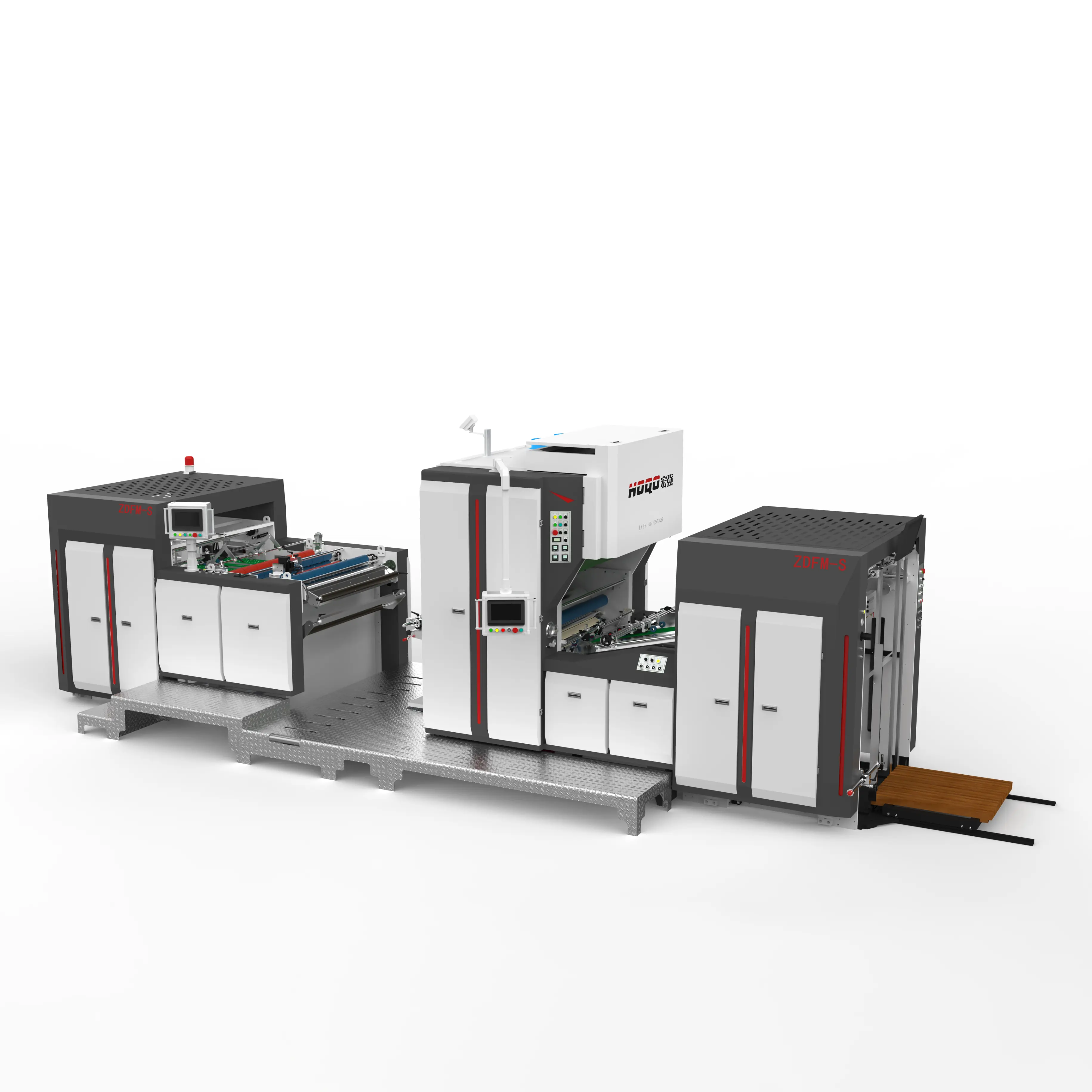 Macchina di laminazione intelligente con coltello a servodisco