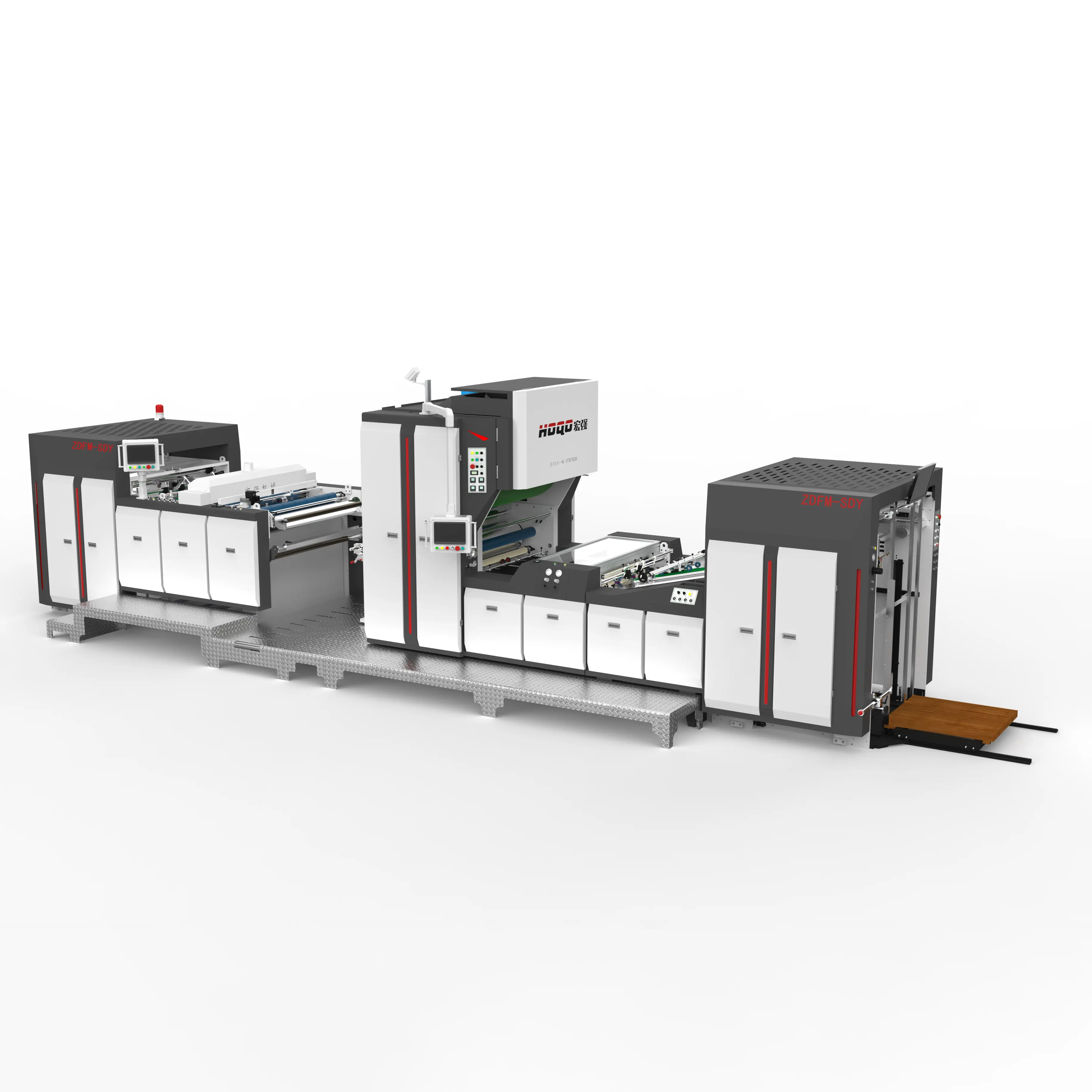 Macchina di laminazione intelligente per la rimozione della polvere con coltello caldo