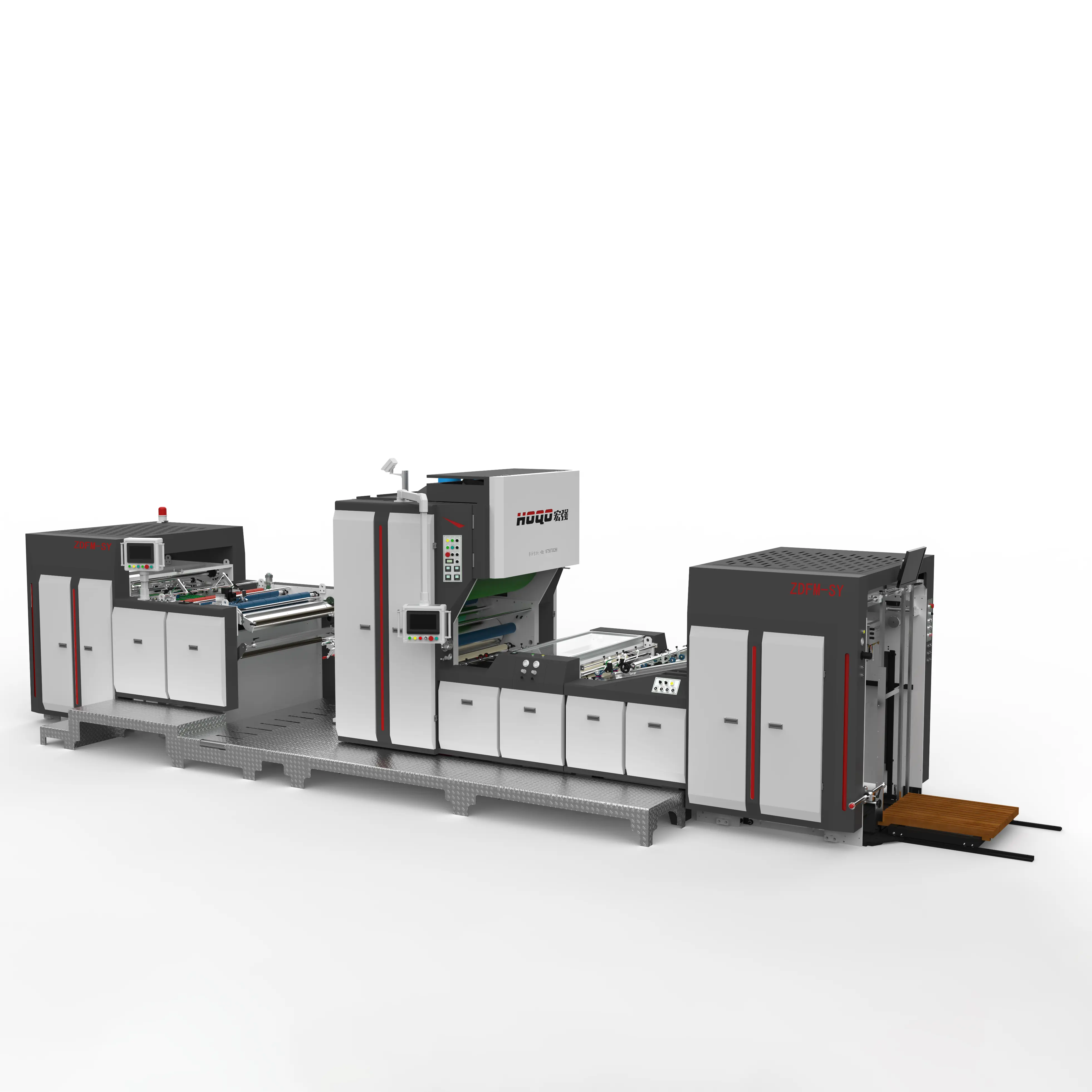 Macchina di laminazione intelligente per la rimozione della polvere